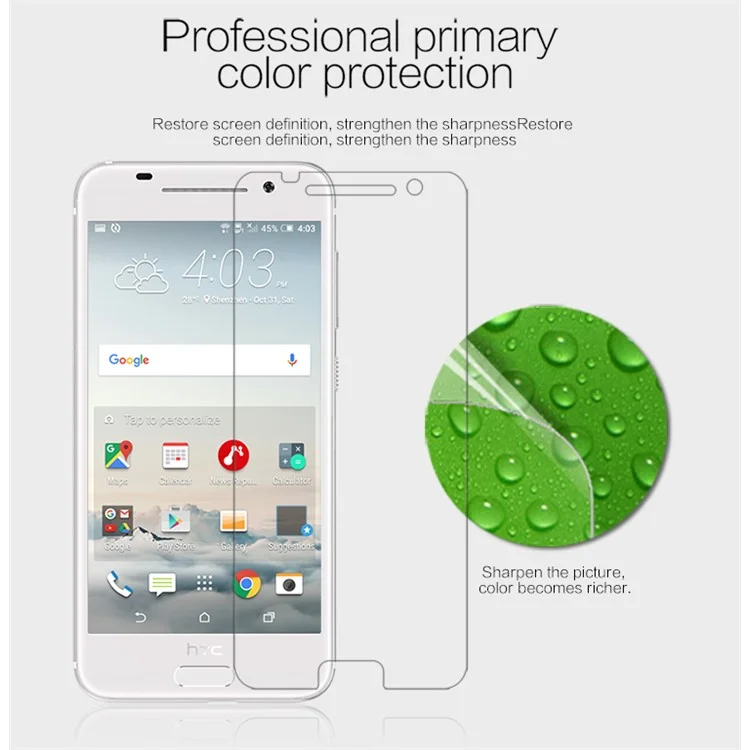 NILLKIN for HTC One A9 Anti-fingerprint Ultra-clear Screen Protector Film