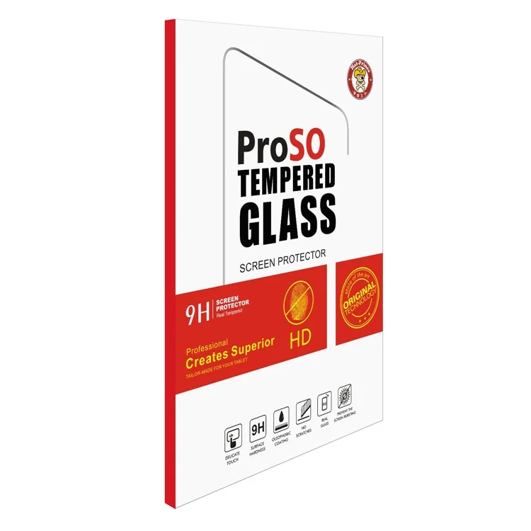 HAT PRINCE per iPad mini 4 Protezione dello schermo in vetro temperato 0,33 mm 9H 2,5D Arc Edge