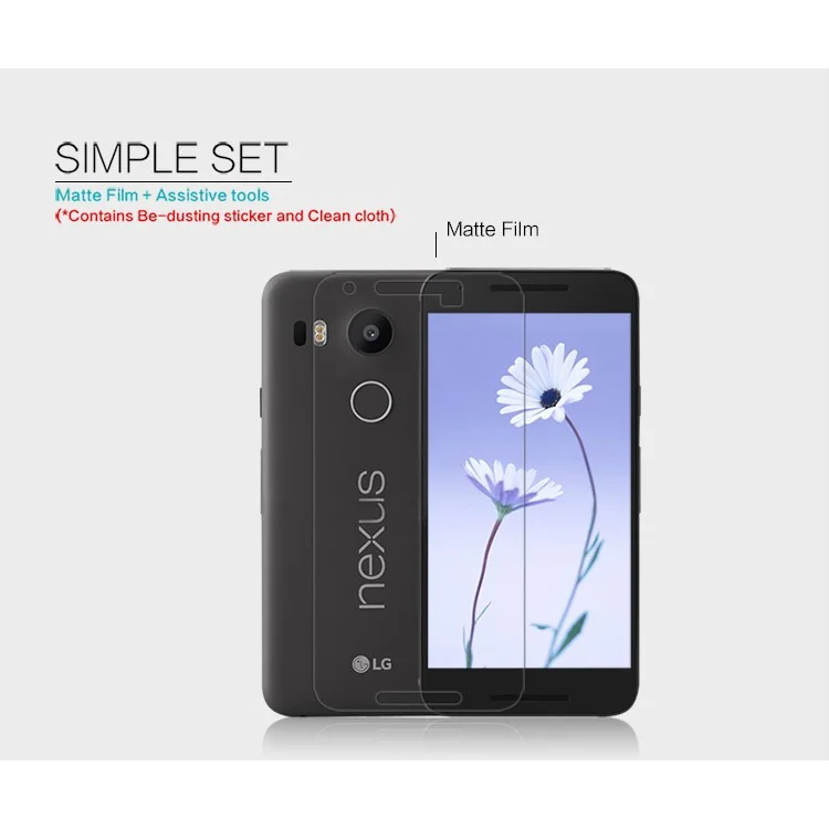 NILLKIN Matte Scratch-resistant LCD Screen Film for LG Nexus 5X