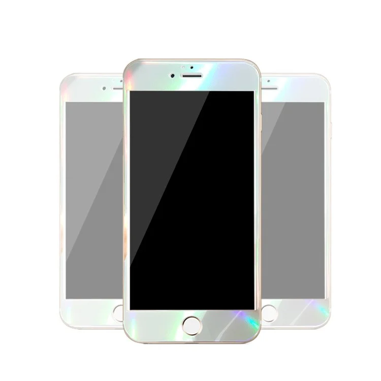 PDGD for iPhone 6 6s Magic White Laser Tempered Glass Screen Protector 0.3mm 2.5D