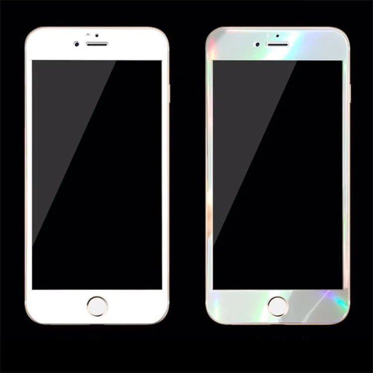 PDGD for iPhone 6 6s Magic White Laser Tempered Glass Screen Protector 0.3mm 2.5D
