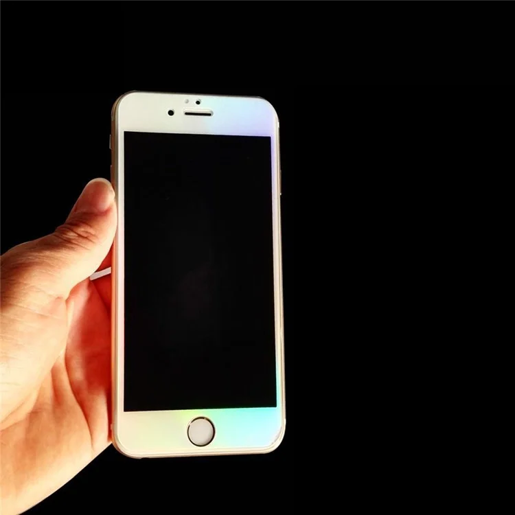 PDGD for iPhone 6s Plus / 6 Plus Magic White Laser Tempered Glass Screen Film 0.3mm 2.5D
