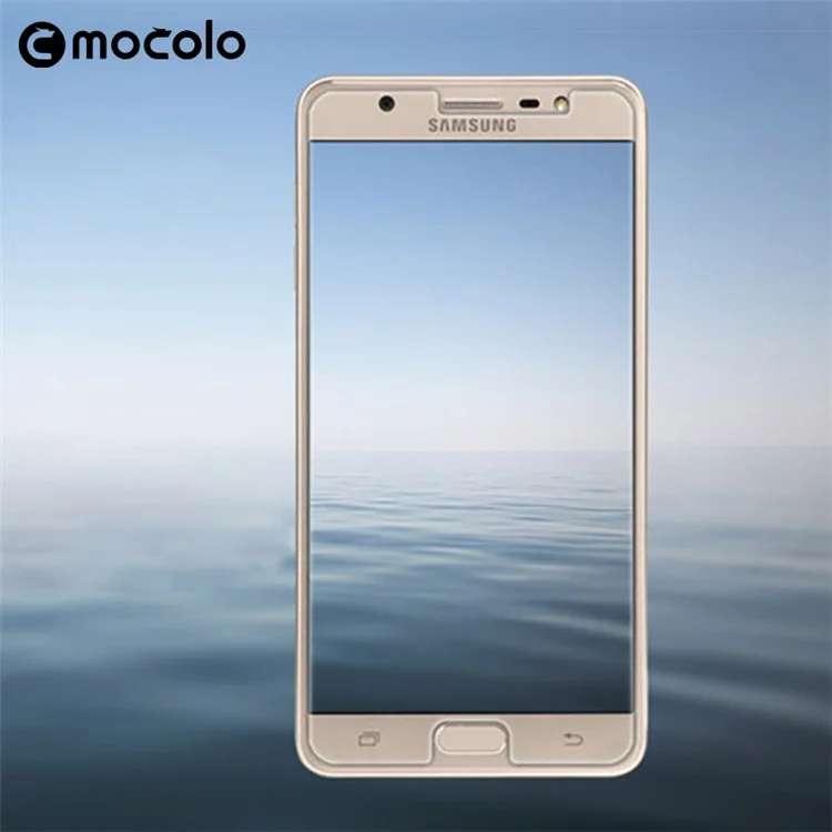 MOCOLO Arc Edge Full Glue Tempered Glass Screen Protector for Samsung Galaxy J7 Max