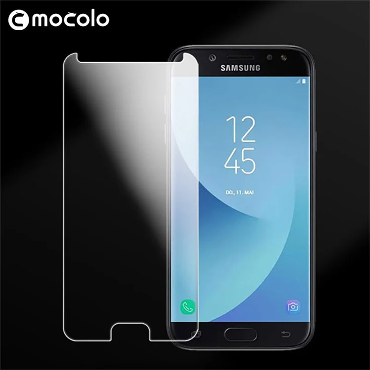 MOCOLO Arc Edge Full Glue Tempered Glass Screen Protector for Samsung Galaxy J7 Pro