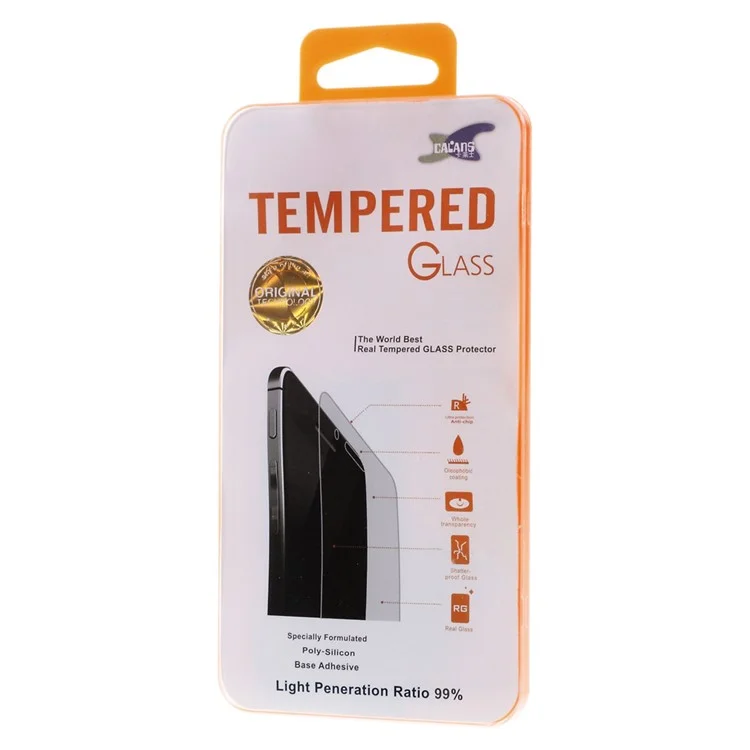 Protector De Pantalla De Vidrio Templado Móvil De 0.3mm Para Asus Zenfone 4 Max Zc554kl (borde De Arco)