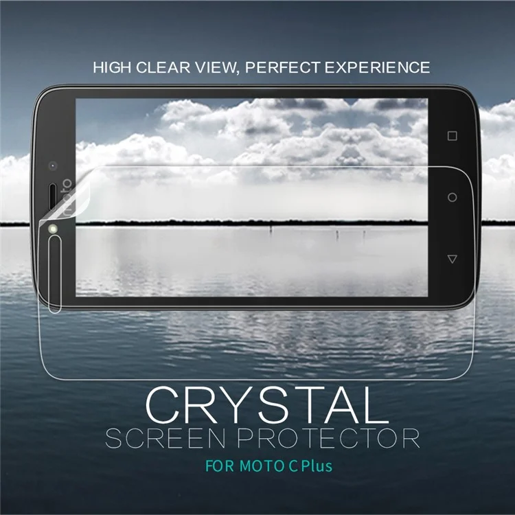 NILLKIN for Motorola Moto C Plus Anti-fingerprint HD Clear LCD Screen Protector Mobile Film