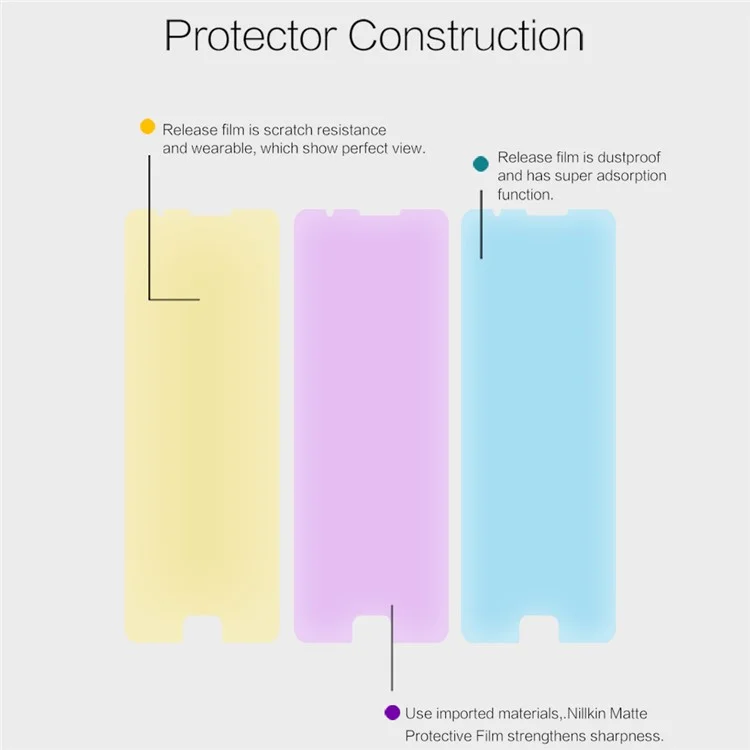 NILLKIN Matte Anti-scratch Screen Protector Film for Asus Zenfone ZC550TL