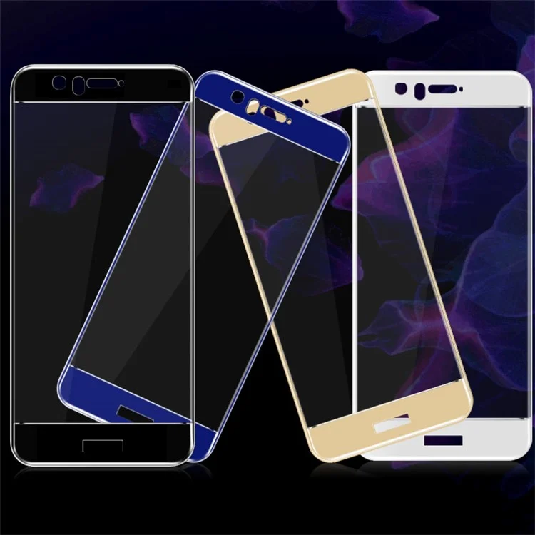 IMAK Complete Coverage Tempered Glass Protector Film for Huawei Nova 2 - Black