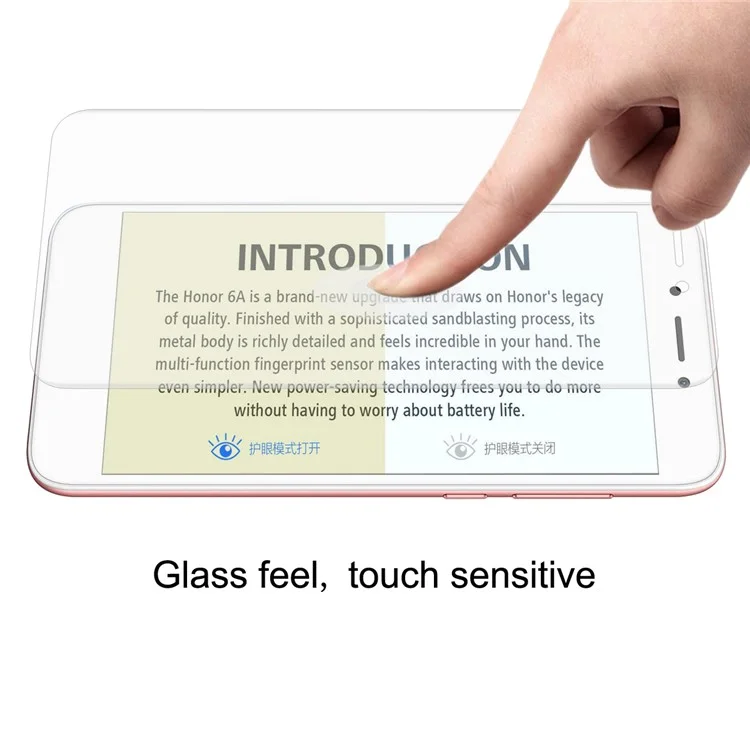 HAT PRINCE 0.1mm Full Coverage Soft Screen Protector Film for Huawei Honor 6A / Honor 5C pro