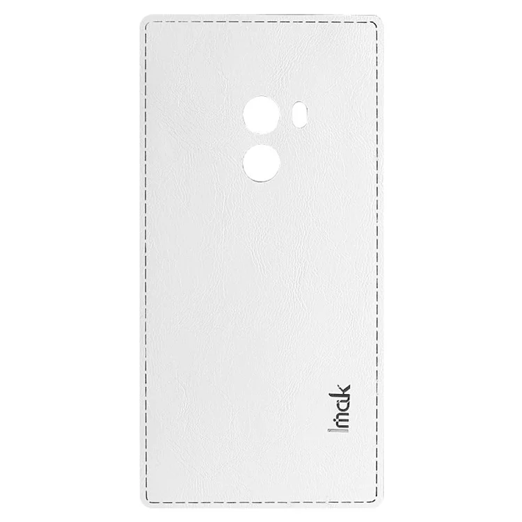 IMAK BelleArti Back Sticker Filmy Leather Decal for Xiaomi Mi Mix - White