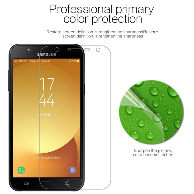 NILLKIN for Samsung Galaxy J7 Nxt Anti-fingerprint HD LCD Screen Protector Mobile Film