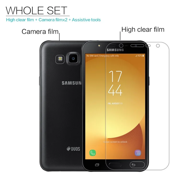 NILLKIN for Samsung Galaxy J7 Nxt Anti-fingerprint HD LCD Screen Protector Mobile Film