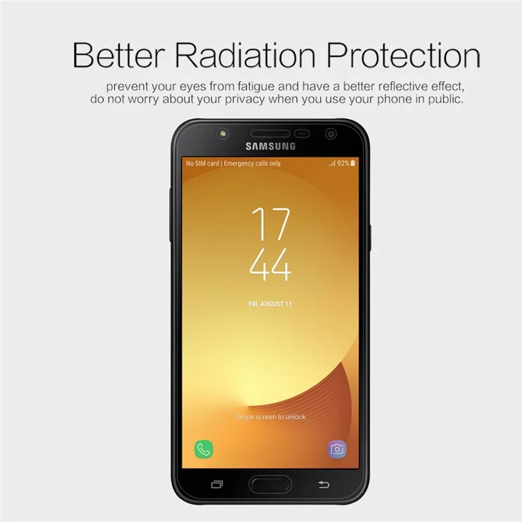 NILLKIN Matte Anti-scratch LCD Screen Protector Film for Samsung Galaxy J7 Nxt