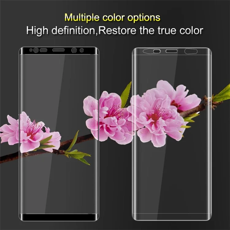IMAK for Samsung Galaxy Note 8 N950 3D Curved Full Cover Tempered Glass Screen Protector - Black