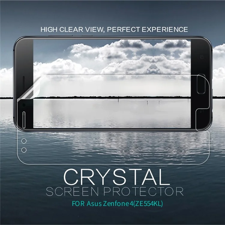 NILLKIN Ultra Clear Anti-fingerprint LCD Screen Film for Asus ZenFone 4 (ZE554KL)