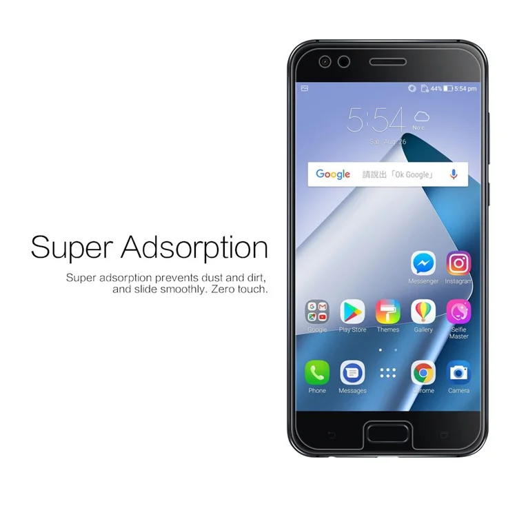 NILLKIN Ultra Clear Anti-fingerprint LCD Screen Film for Asus ZenFone 4 (ZE554KL)