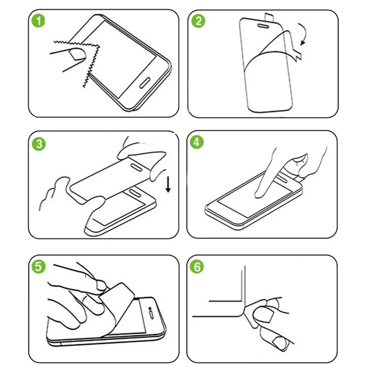 Protecteur De Protection En Verre Trempé De 0,5d De 0,5d De 0,5d 0.3mm Pour IPhone XS / X / 10 5,8 Pouces - Transparent