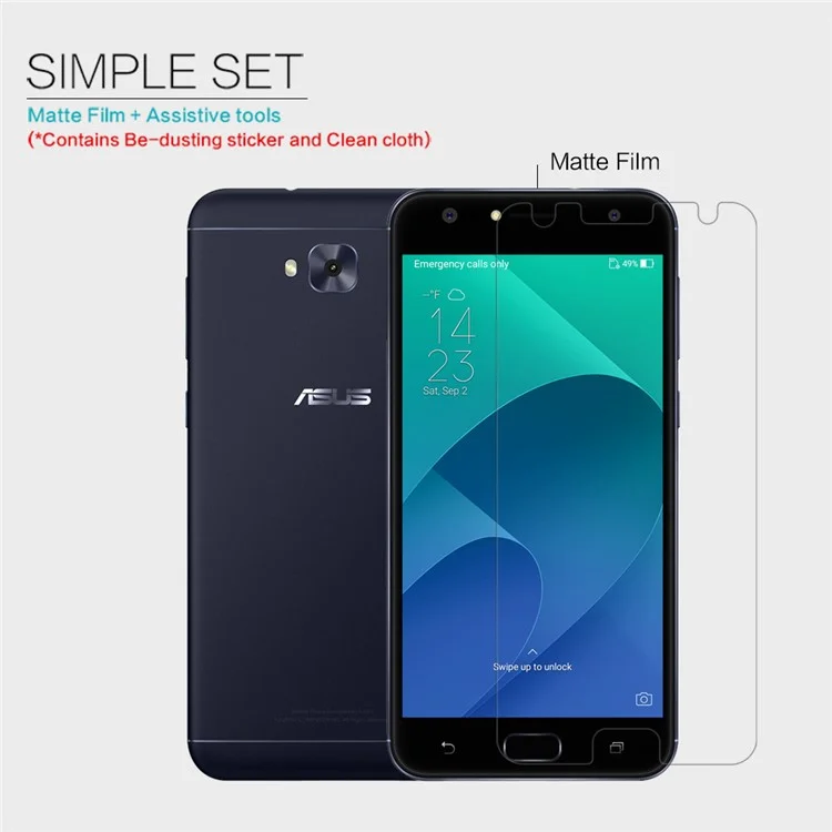 NILLKIN Matte Anti-scratch Screen Protector Film for Asus Zenfone 4 Selfie ZD553KL
