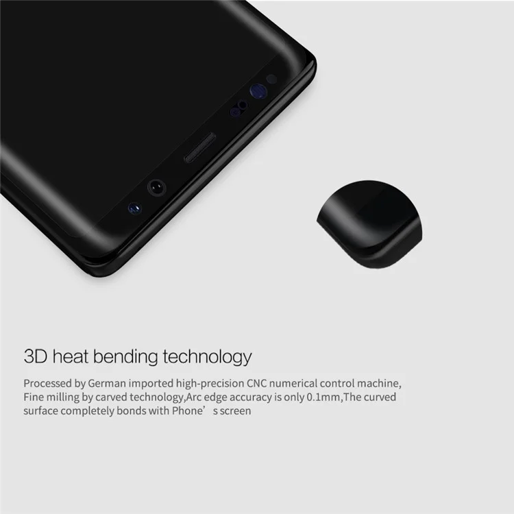 NILLKIN 3D Anti-explosion CP+ Max Full Size Tempered Glass Screen Protector Film for Samsung Galaxy Note 8 SM-N950