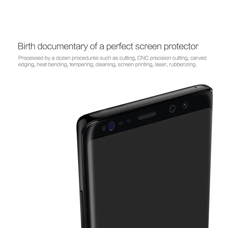 NILLKIN 3D Anti-explosion CP+ Max Full Size Tempered Glass Screen Protector Film for Samsung Galaxy Note 8 SM-N950