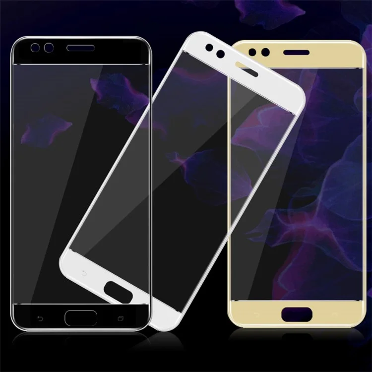 IMAK for Asus ZenFone 4 (ZE554KL) Anti-explosion Full Screen Coverage Tempered Glass Protector Film - White