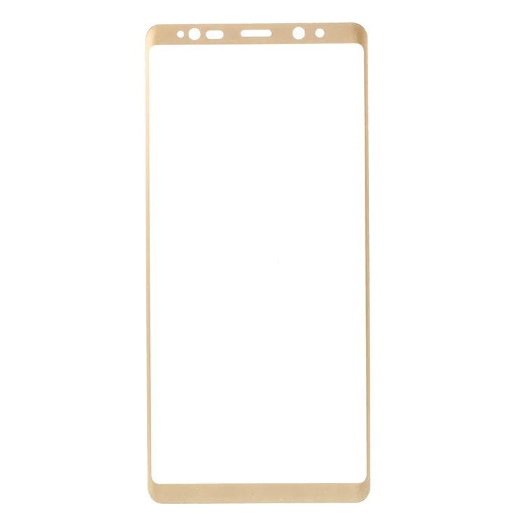 9H Curved Edge Full Coverage Tempered Glass Screen Protector for Samsung Galaxy Note 8 SM-N950 - Gold