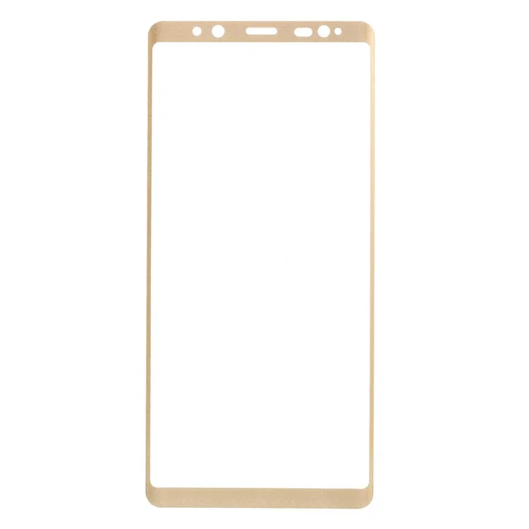 9H Curved Edge Full Coverage Tempered Glass Screen Protector for Samsung Galaxy Note 8 SM-N950 - Gold