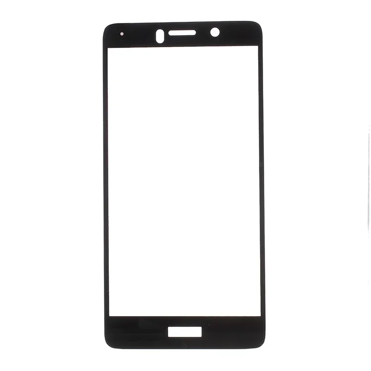 For Huawei Honor 6x (2016) Silk Print Full Screen Mobile Tempered Glass Guard Film - Black