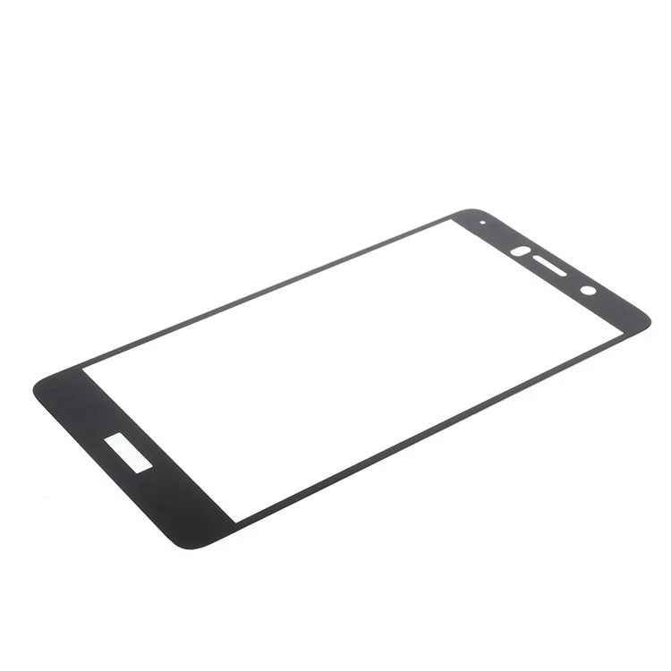 For Huawei Honor 6x (2016) Silk Print Full Screen Mobile Tempered Glass Guard Film - Black