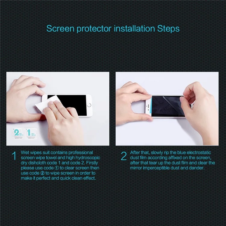 NILLKIN Amazing H Anti-explosion Tempered Glass Screen Guard Film for Huawei Honor 6C Pro / V9 Play