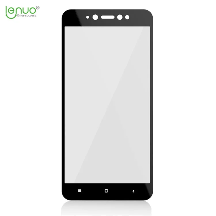 LENUO CF HD Clear Soft Edge Full Screen Tempered Glass Protection Film for Xiaomi Redmi Note 5A - Black