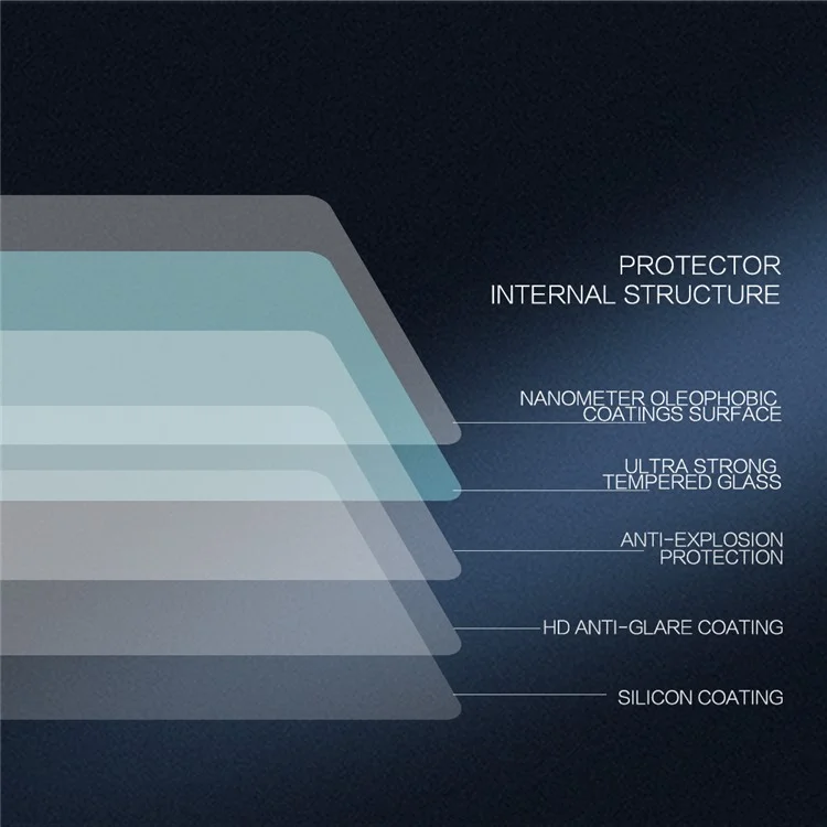 NILLKIN Amazing H+PRO Tempered Glass Screen Protector Anti-Explosion for Xiaomi Mi Mix 2