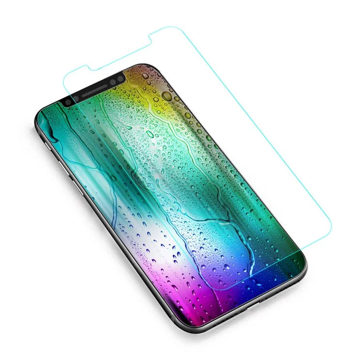RURIHAI 0,26 mm Protetor de Tela de Vidro Temperado para iPhone (2019) 5,8" / XS/X 5,8 polegadas
