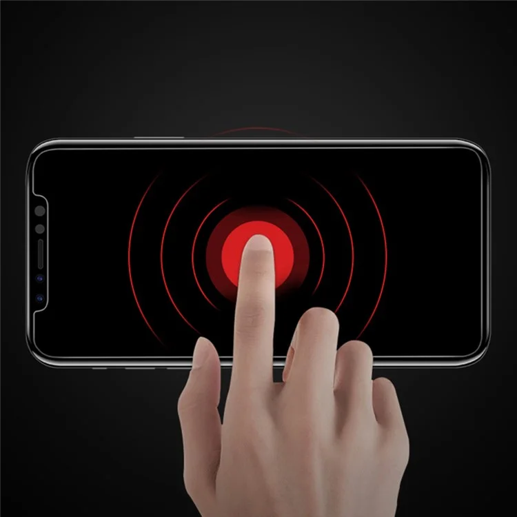 RURIHAI 0,26 mm Protetor de Tela de Vidro Temperado para iPhone (2019) 5,8" / XS/X 5,8 polegadas