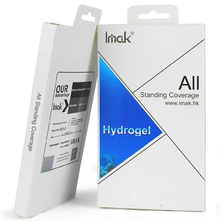 IMAK 2PCS Soft Hydrogel Back Protector Shield Films for iPhone X