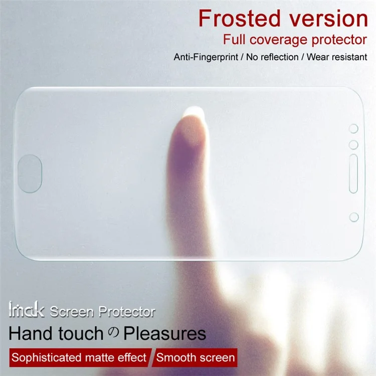IMAK 2PCS Packing Soft Hydrogel Full Screen Protector Film for Motorola Moto G5S Plus
