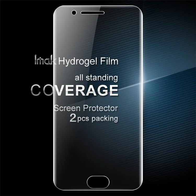 IMAK 2 Pcs Full Screen Complete Covering Soft Hydrogel Protector Film for Xiaomi Redmi Note 3 / Note 3 Pro