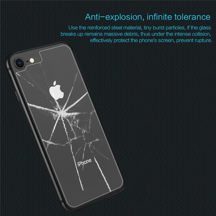 NILLKIN Amazing H Anti-burst Back Tempered Glass Protector Film for iPhone 8 4.7 inch