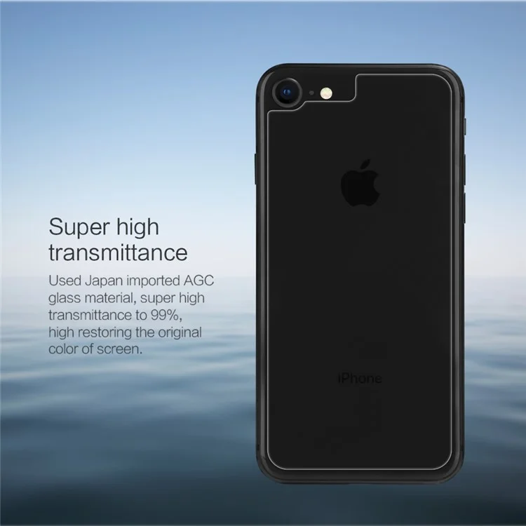 NILLKIN Amazing H Anti-burst Back Tempered Glass Protector Film for iPhone 8 4.7 inch