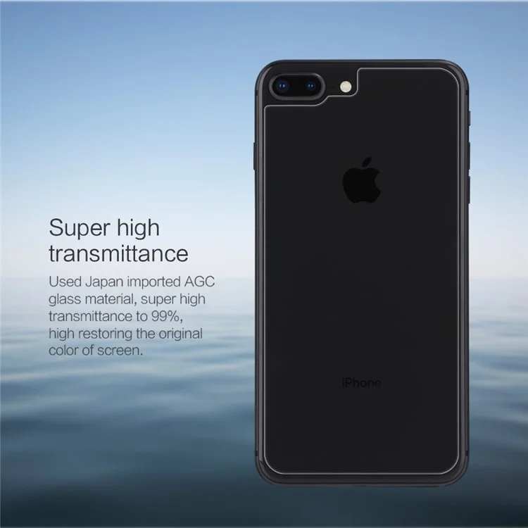 NILLKIN Amazing H Anti-explosion Back Tempered Glass Guard Film for iPhone 8 Plus 5.5 inch