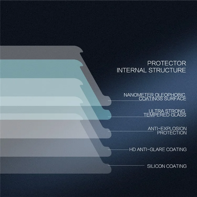 NILLKIN Amazing H+PRO Tempered Glass Screen Protector Film Anti-Explosion for Huawei Mate 10 Lite / nova 2i / Maimang 6