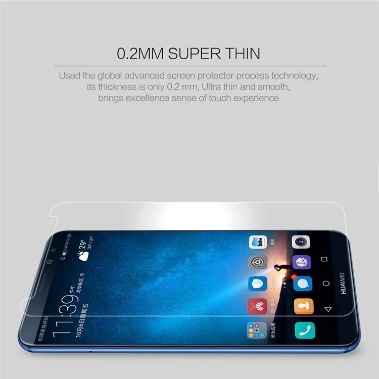 NILLKIN Amazing H+PRO Tempered Glass Screen Protector Film Anti-Explosion for Huawei Mate 10 Lite / nova 2i / Maimang 6