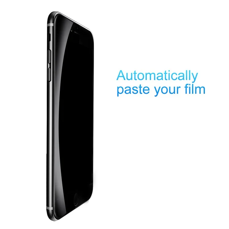 BASEUS 0.23mm 3D Curved Soft PET Full Glue Full Screen Tempered Glass Protector Film for iPhone 8/7 4.7 inch - Black