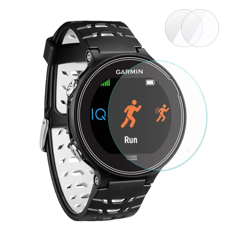 HAT PRINCE 2Pcs 0.2mm 9H Tempered Glass Screen Protector for Garmin Forerunner 630