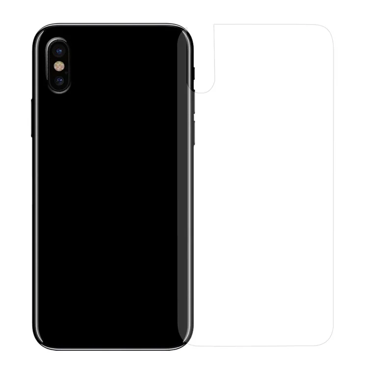 Filme Traseiro de Vidro Temperado de Arco de 0,3 mm Para Iphone xs / x (dez) 5,8 Polegadas