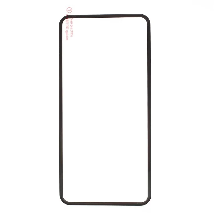 For iPhone 8 Plus/7 Plus Full Size Titanium Alloy Edge Back Tempered Glass Protector - Black