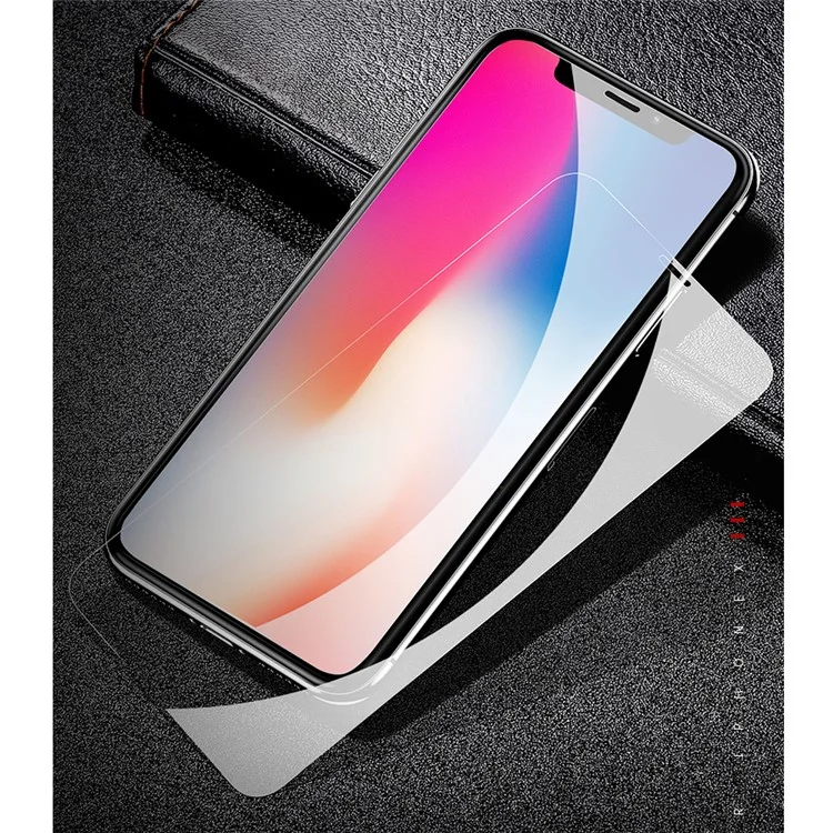 USAMS for iPhone X (Ten) 0.15mm Thin Clear Full Cover Tempered Glass Screen Protector 9H Guard