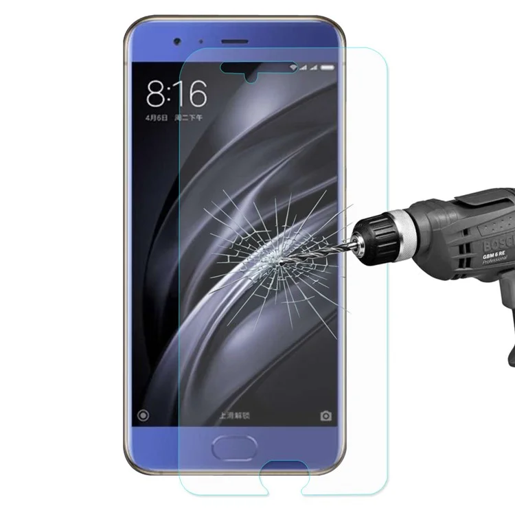 ENKAY 0.26mm 9H 2.5D Tempered Glass Screen Guard Film for Xiaomi Mi 6