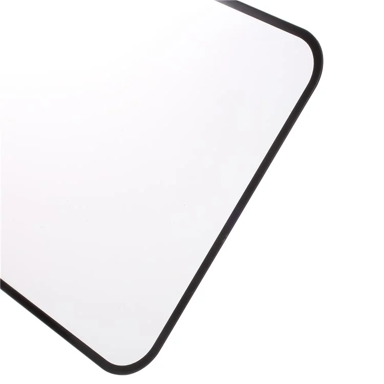 RURIHAI for iPhone X 5.8 inch 0.26mm 4D Anti-explosion Tempered Glass Back Cover Film - Black