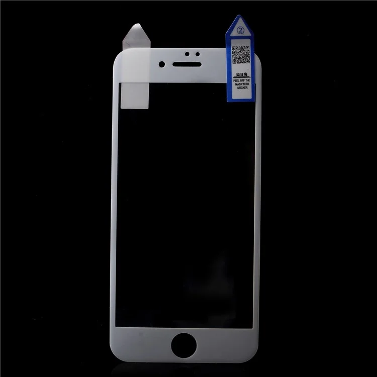 RURIHAI 3D Soft PET Anti-explosion Full Screen Coverage Guard Film for iPhone 8/7/6s/6 4.7 inch - White